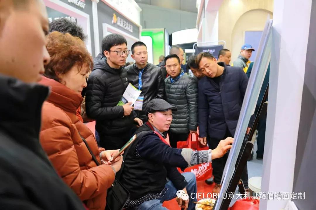 上海建博會首日,意大利基路伯（cieloblu）閃耀上海虹橋國家會展中心！(圖4)