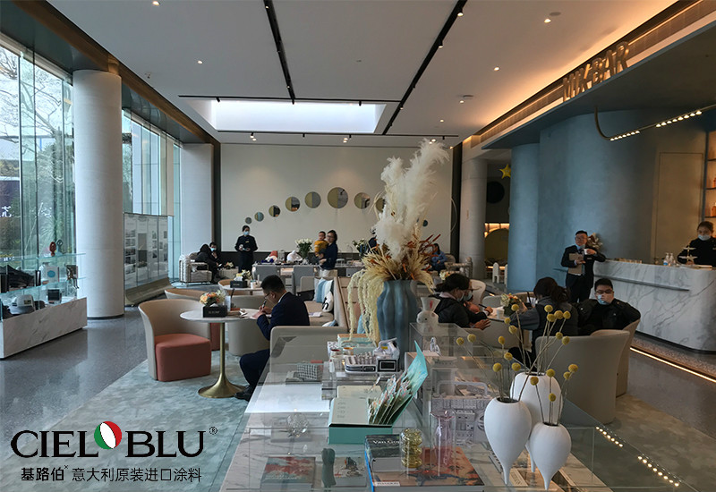 錦繡時(shí)光，優(yōu)雅和鳴 | CIELOBLU基路伯藝術(shù)涂料750㎡實(shí)景案例品鑒(圖6)